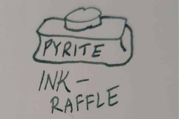 Raffle entry - Pelikan ink of the year Pyrite