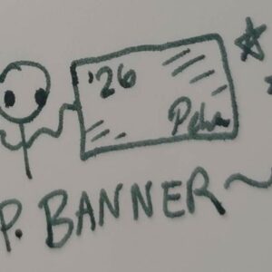 Pelikan Hub Banner - signed by all