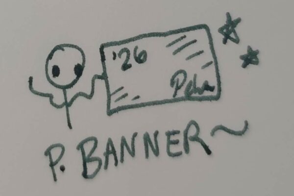 Pelikan Hub Banner - signed by all