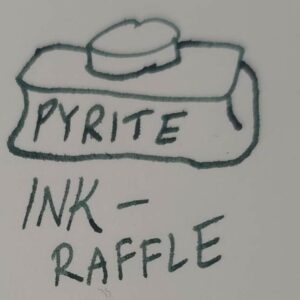 Raffle entry - Pelikan ink of the year Pyrite