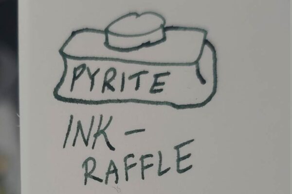 Raffle entry - Pelikan ink of the year Pyrite