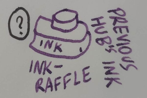 Raffle entry - 'old' Pelikan ink of the year bottle (not 2026, old new-stock)