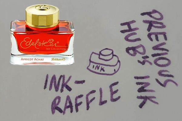 Raffle entry - Apricot Achat bottle (hub-2025) X6-winners